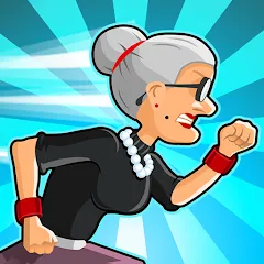 Взлом Angry Gran Run - Running Game (Энгри Гран Ран)  [МОД Бесконечные деньги] - стабильная версия apk на Андроид