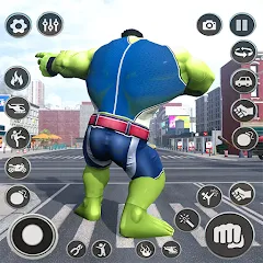 Взлом Black Monster Hero City Battle  [МОД Mega Pack] - последняя версия apk на Андроид