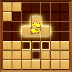 Скачать взлом Wood Block Puzzle Addictive  [МОД Unlocked] - полная версия apk на Андроид