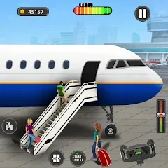 Взлом Flight Simulator - Plane Games (Флайт Симулятор)  [МОД Много монет] - последняя версия apk на Андроид