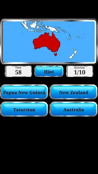 World Geography - Quiz Game  [МОД Много монет] Screenshot 2