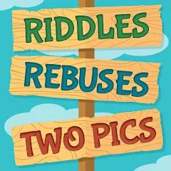 Скачать взлом Riddles, Rebuses and Two Pics  [МОД Unlimited Money] - полная версия apk на Андроид