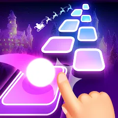 Взлом Tiles Hop: EDM Rush (Тайлс Хоп)  [МОД Unlocked] - стабильная версия apk на Андроид