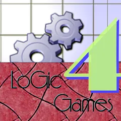 Скачать взломанную 100/4 Logic Games-Time Killers  [МОД Mega Pack] - полная версия apk на Андроид