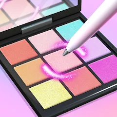 Взлом Makeup Kit - Color Mixing  [МОД Mega Pack] - стабильная версия apk на Андроид