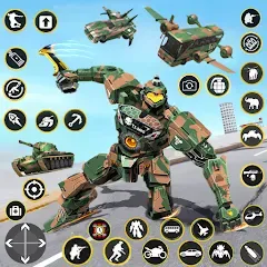 Взломанная Army Bus Robot Car Game 3d  [МОД Mega Pack] - полная версия apk на Андроид