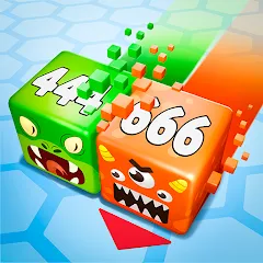 Скачать взлом Cube Zone io  [МОД Бесконечные монеты] - стабильная версия apk на Андроид
