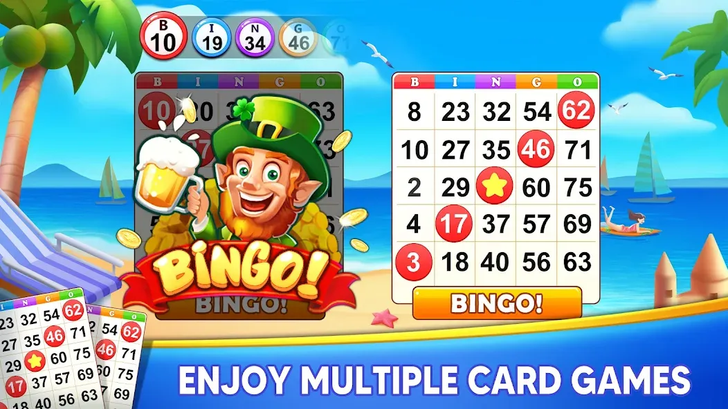 Bingo Holiday: Live Bingo Game  [МОД Все открыто] Screenshot 2