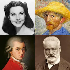 Взломанная Famous People - History Quiz  [МОД Unlocked] - последняя версия apk на Андроид