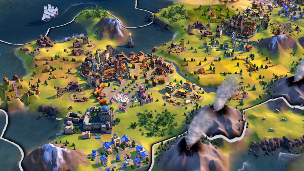 Civilization VI - Build A City (Цивилизация )  [МОД Бесконечные монеты] Screenshot 2