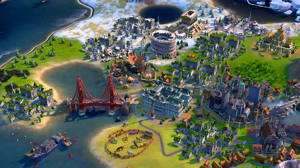 Civilization VI - Build A City (Цивилизация )  [МОД Бесконечные монеты] Screenshot 5
