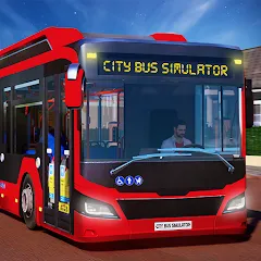 Скачать взлом City Bus Simulator: Bus Games (Риал Сити Бас Симулятор Геймс)  [МОД Много монет] - полная версия apk на Андроид