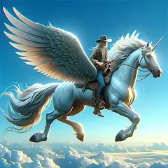 Скачать взлом The Flying Horse: Unicorn (Зе Флайинг Хорс)  [МОД Много денег] - полная версия apk на Андроид