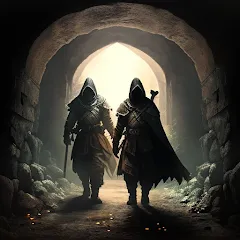 Скачать взломанную Moonshades RPG Dungeon Crawler (Муншейдс)  [МОД Меню] - последняя версия apk на Андроид