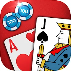 Скачать взломанную Blackjack 21  [МОД Unlimited Money] - последняя версия apk на Андроид