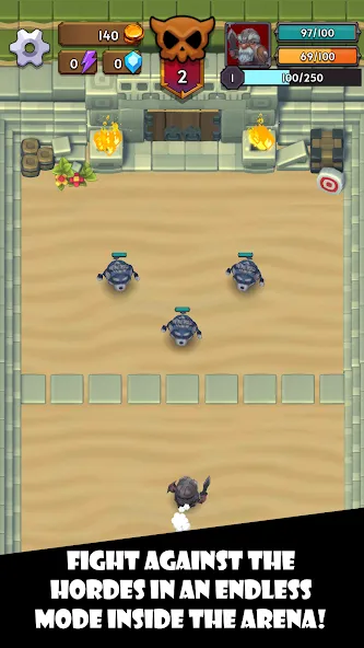 Dungeon Arena (Данжен Арена)  [МОД Бесконечные деньги] Screenshot 2