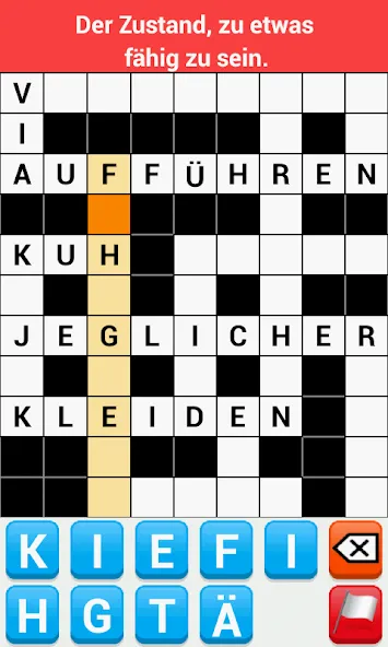Kreuzworträtsel Deutsch  [МОД Много денег] Screenshot 1
