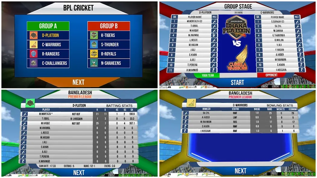 Bangladesh Cricket T20 Game (Бангладеш Крикет Лиг)  [МОД Бесконечные деньги] Screenshot 5