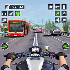 Скачать взломанную 3d Bike Racing Bike Race Games  [МОД Unlimited Money] - последняя версия apk на Андроид