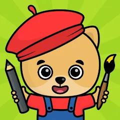 Скачать взломанную Kids Coloring & Drawing Games  [МОД Много монет] - стабильная версия apk на Андроид