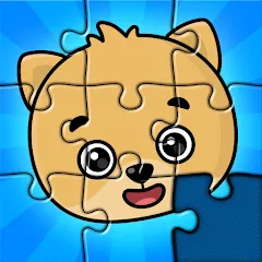 Взлом Kids Puzzles: Games for Kids  [МОД Много монет] - стабильная версия apk на Андроид