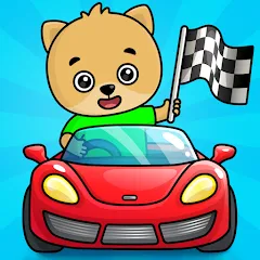 Скачать взлом Bimi Boo Car Games for Kids  [МОД Все открыто] - полная версия apk на Андроид