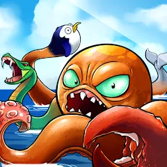 Скачать взломанную Crazy Octopus (Крейзи Октопус)  [МОД Unlocked] - стабильная версия apk на Андроид
