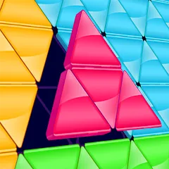 Взлом Block! Triangle Puzzle:Tangram  [МОД Все открыто] - стабильная версия apk на Андроид