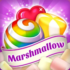 Взломанная Lollipop & Marshmallow Match3  [МОД Mega Pack] - полная версия apk на Андроид