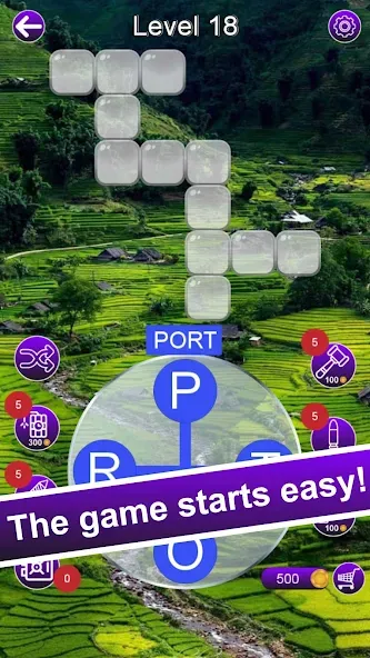 Word Roam - Word Of Wonders (Уорд Роум)  [МОД Unlocked] Screenshot 2