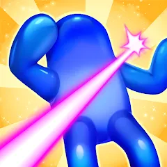 Взлом Blob Shooter 3D — Assassin Hit  [МОД Много монет] - полная версия apk на Андроид