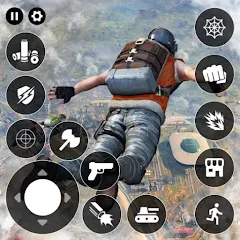 Взломанная Modern Commando Strike Mission  [МОД Много монет] - последняя версия apk на Андроид