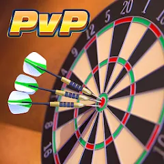 Скачать взломанную Darts Club: PvP Multiplayer (Дартс клуб)  [МОД Много монет] - последняя версия apk на Андроид