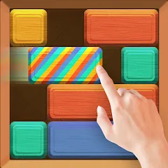 Скачать взломанную Falling Blocks: Sliding Puzzle (Фоллинг блоксы)  [МОД Много денег] - стабильная версия apk на Андроид