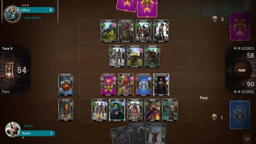 The Art of War: Card Game (Зе Арт оф Вор)  [МОД Menu] Screenshot 5