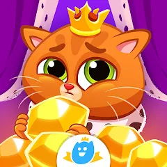 Скачать взломанную Bubbu Jewels - Merge Puzzle (Буббу Джуэлс)  [МОД Unlocked] - стабильная версия apk на Андроид