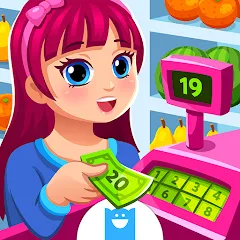 Скачать взломанную Supermarket Game  [МОД Mega Pack] - полная версия apk на Андроид