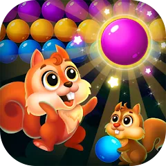 Скачать взлом Bubble Shooter Rescue (Бабл Шутер Рескью)  [МОД Unlocked] - стабильная версия apk на Андроид