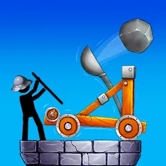 Взлом The Catapult 2 : bone masters  [МОД Mega Pack] - последняя версия apk на Андроид
