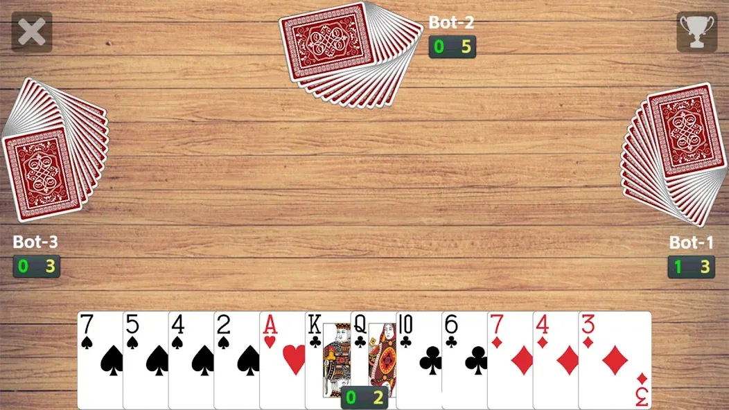 Callbreak League - Card Game (Колбрик Лига)  [МОД Mega Pack] Screenshot 3