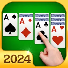 Взломанная Solitaire -Klondike Card Games  [МОД Menu] - стабильная версия apk на Андроид