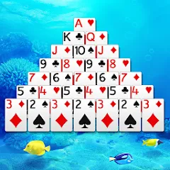 Взлом Pyramid Solitaire  [МОД Бесконечные деньги] - полная версия apk на Андроид