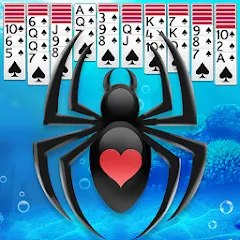 Скачать взлом Spider Solitaire  [МОД Menu] - стабильная версия apk на Андроид