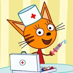 Скачать взломанную Kid-E-Cats: Animal hospital  [МОД Menu] - полная версия apk на Андроид