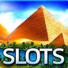 Скачать взломанную Slots - Pharaoh's Fire (Слоты)  [МОД Unlocked] - последняя версия apk на Андроид