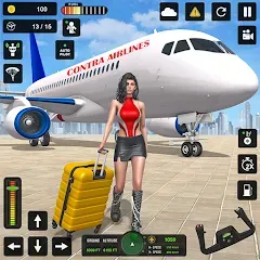 Скачать взлом City Pilot Cargo Plane Games (Сити Пилот Карго Плейн Геймс)  [МОД Mega Pack] - последняя версия apk на Андроид