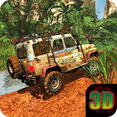 Скачать взломанную Offroad Jeep Driving Simulator  [МОД Menu] - последняя версия apk на Андроид