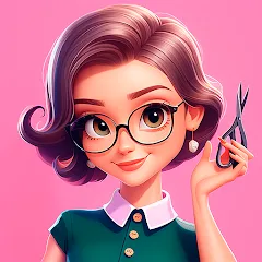 Скачать взлом Beauty Tycoon: Hair Salon Game (Бьюти Тайкун)  [МОД Бесконечные монеты] - полная версия apk на Андроид