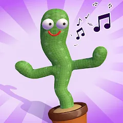 Взломанная Talking Cactus (Токинг Кактус)  [МОД Меню] - стабильная версия apk на Андроид
