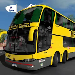 Скачать взломанную Bus Game Traveling Simulator  [МОД Mega Pack] - полная версия apk на Андроид
